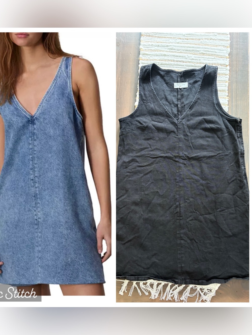Rag & Bone Naia denim dress